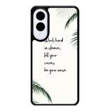Frame with palm X00629 Samsung Galaxy S25 Edge Case