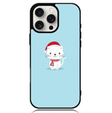 Cat with Santa X00631 iPhone 16 Pro Case