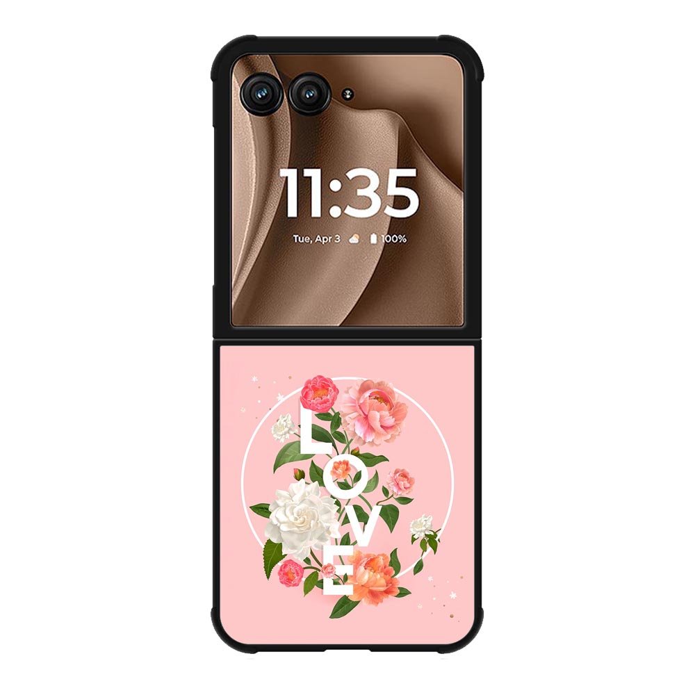 The word love X00632 Motorola Moto RAZR Plus 2025 Case