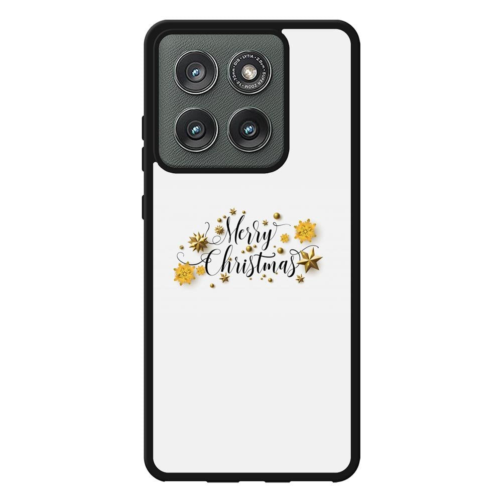 Christmas golden X00633 Motorola Moto Edge 2025 Case