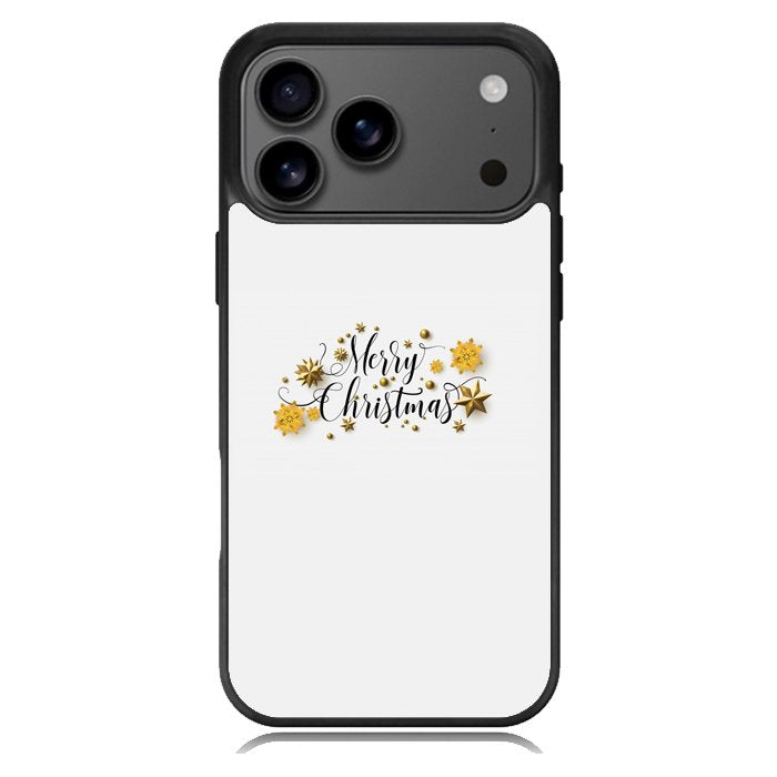 Christmas golden X00633 iPhone 17 Pro Max Case