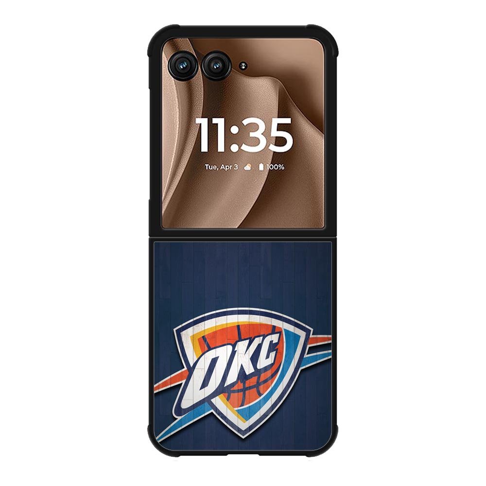 Oklahoma City Thunder X00703 Motorola Moto RAZR Plus 2025 Case