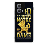 notre dame fighting irish 4th Motorola Moto Edge 2024 Case FE0274