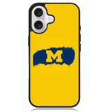 michigan wolverines Logo X00952 iPhone 16 Plus Case