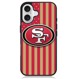 san francisco 49ers Logo X00935 iPhone 16 Case