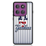 NY Yankees X01028 Motorola Moto Edge 2025 | Moto Edge 60 Fusion | Moto Edge 60 Pro Case