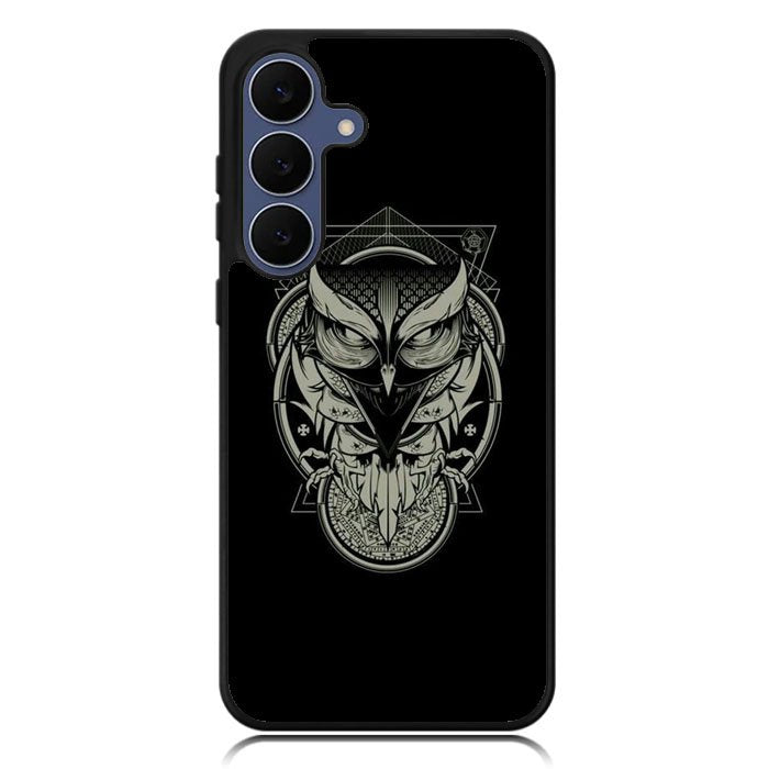 Owl artwork X01025 Samsung Galaxy S25 FE Case