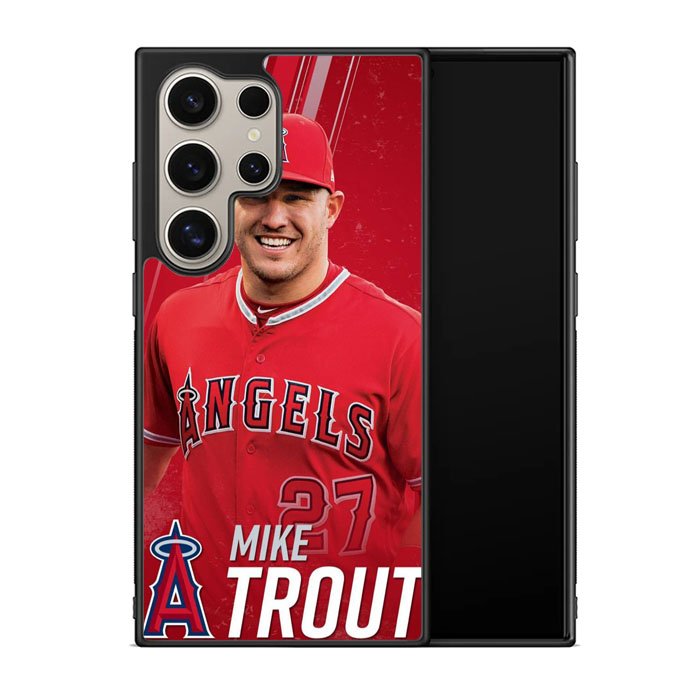 mike trout baseball X01213 Samsung Galaxy S25 Ultra 5G Case