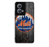 new york mets logo Motorola Moto Edge 2024 Case FE8351