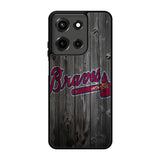 atlanta braves wood Motorola Moto G 5G 2025 Case FE6988