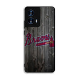 atlanta braves wood Motorola Moto G Power 5G 2024 Case FE7991