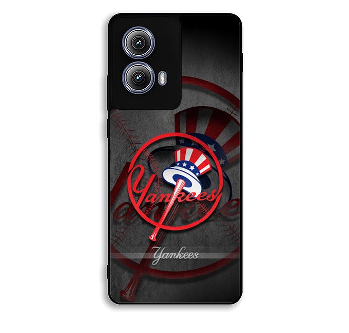 new york yankees logo 7th Motorola Moto Edge 2024 Case FE5619