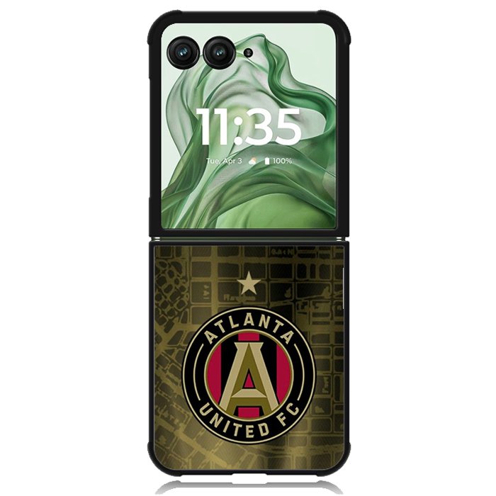 atlanta united fc Logo X01266 Motorola Moto Razr+ Plus 2024/2025 Case, Motorola Razr 50 Ultra/50s Ultra Case