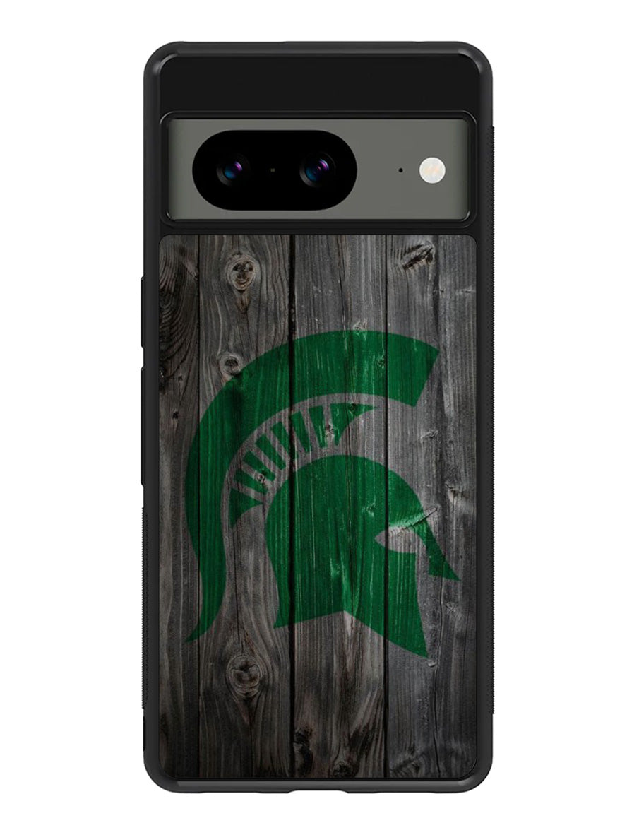 michigan state logo Google Pixel 8a Case