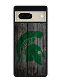 michigan state logo Google Pixel 7 Case
