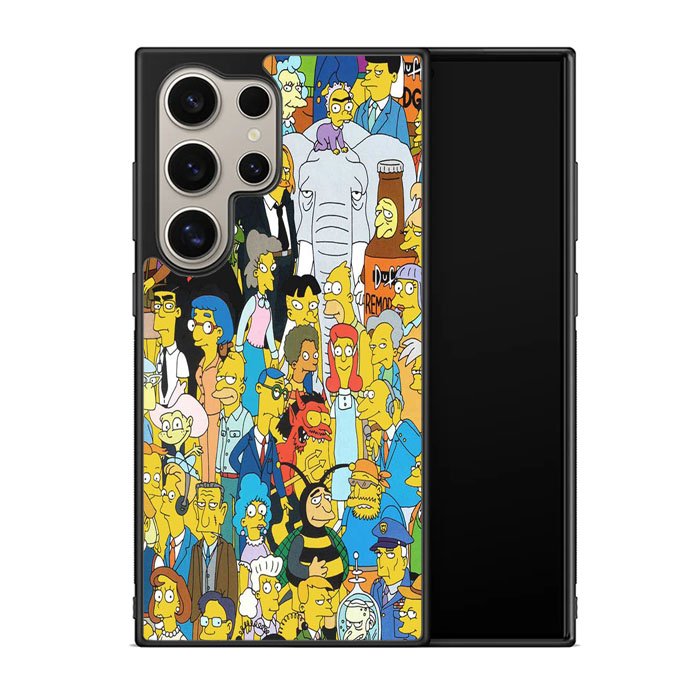 The Simpsons Characters X01580 Samsung Galaxy S25 Ultra 5G Case