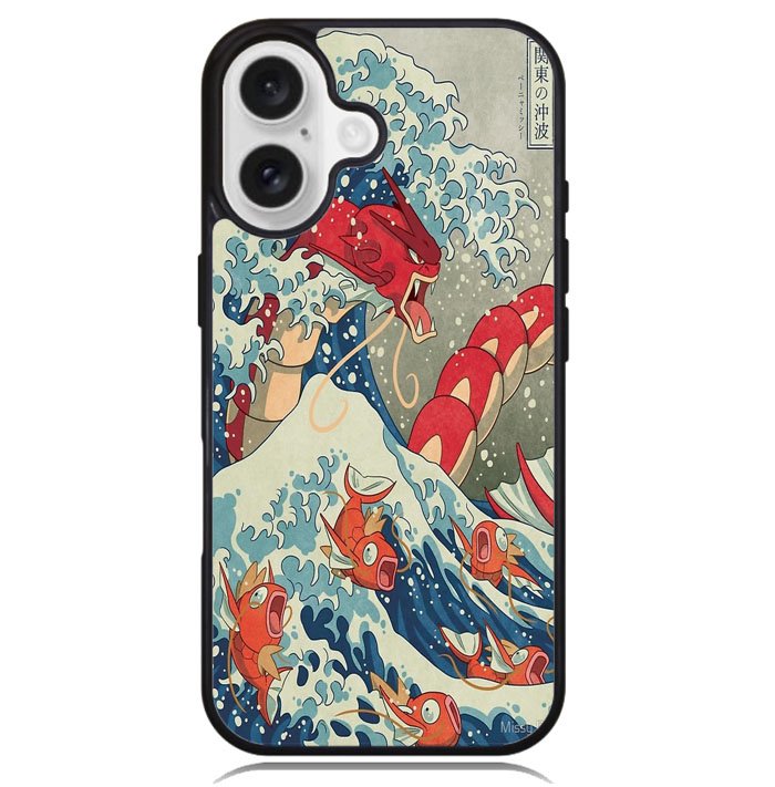 The Great Wave Of Kanto X01563 iPhone 16 Plus Case