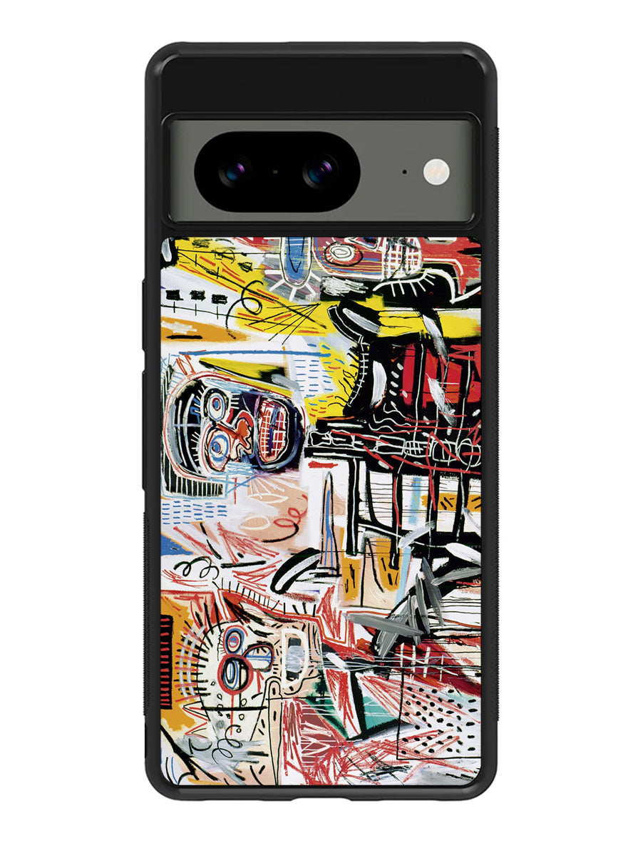 jean michel basquiat Google Pixel 8a Case