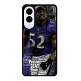 ray lewis X02228 Samsung Galaxy S25 Edge Case