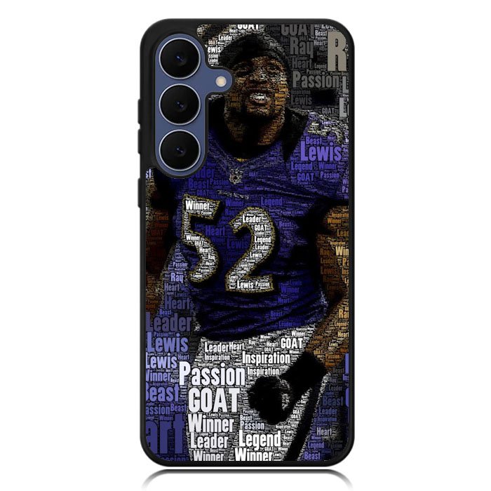 ray lewis X02228 Samsung Galaxy S25 FE Case