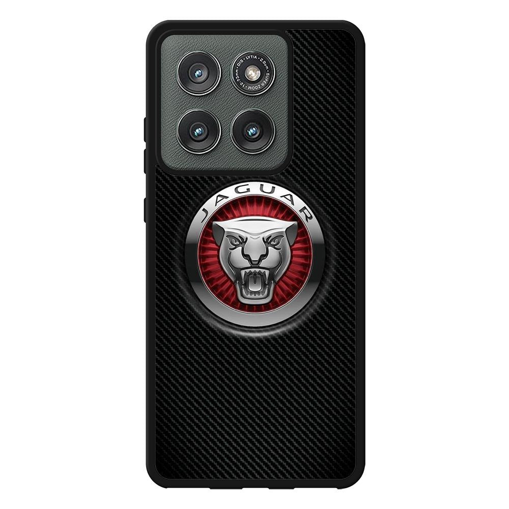 jaguar metal Logo X02204 Motorola Moto Edge 2025 Case