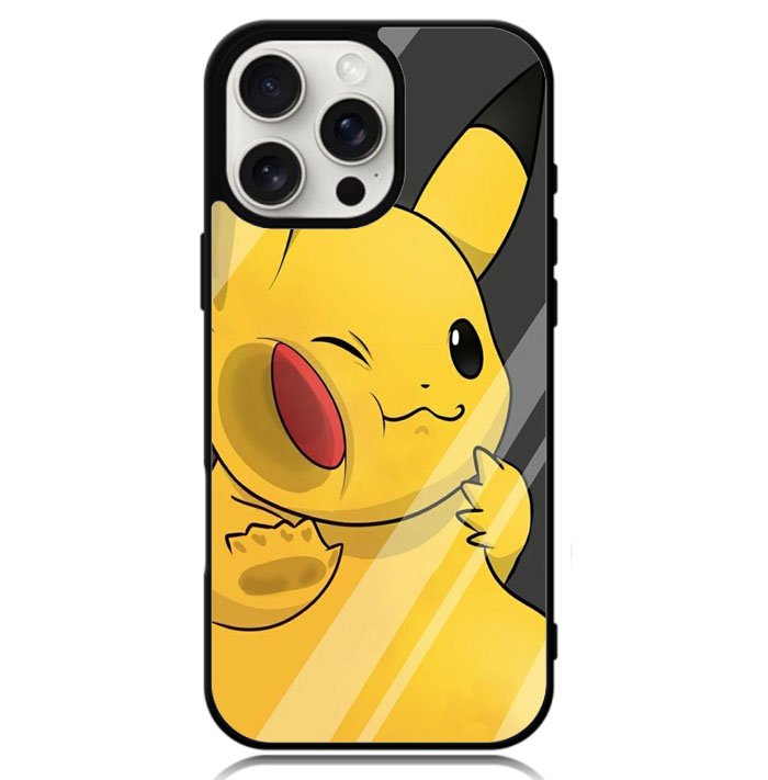 pikachu pokemon X02178 iPhone 16 Pro Max Case