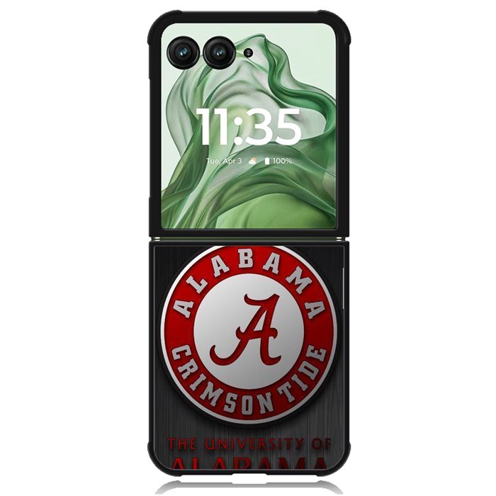 University Of Alabama X02177 Motorola Moto Razr+ Plus 2024/2025 Case, Motorola Razr 50 Ultra/50s Ultra Case