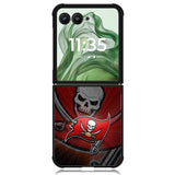 tampa bay buccaneers icon X02175 Motorola Moto Razr+ Plus 2024/2025 Case, Motorola Razr 50 Ultra/50s Ultra Case