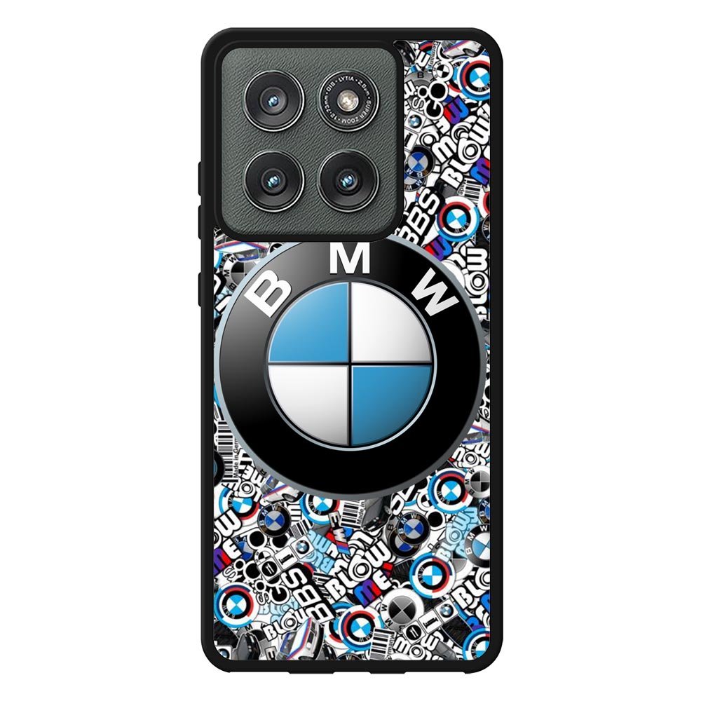 bmw sticker bomb X02147 Motorola Moto Edge 2025 Case