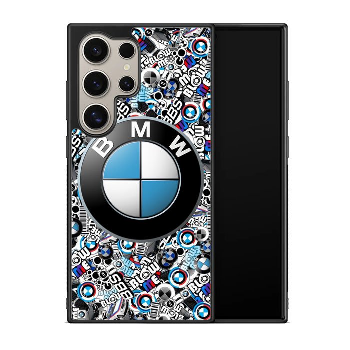 bmw sticker bomb X02147 Samsung Galaxy S25 Ultra 5G Case