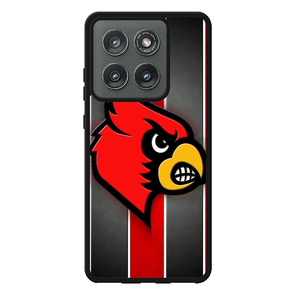 university of louisville cardinal X02134 Motorola Moto Edge 2025 Case