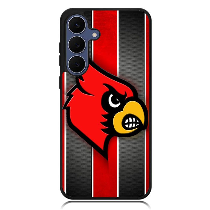 university of louisville cardinal X02134 Samsung Galaxy S25 FE Case