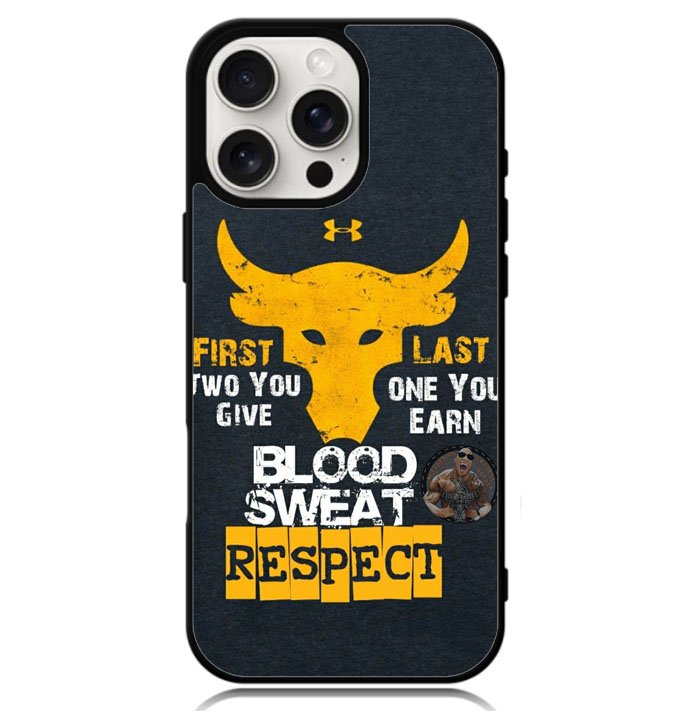 Blood sweat respect X02129 iPhone 16 Pro Case