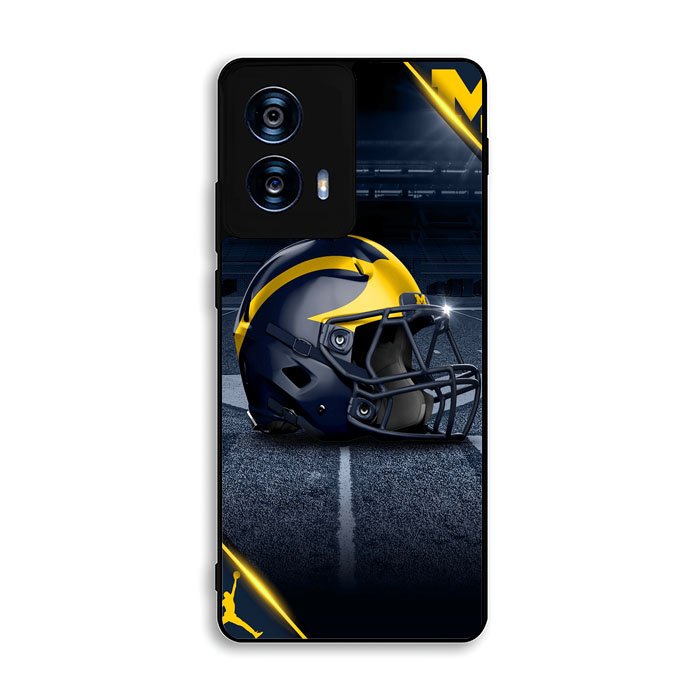 michigan wolverines helmet Motorola Moto G Power 5G 2024 Case FE1735