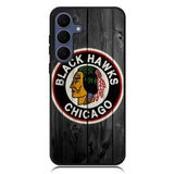 chicago blackhawks brown X02110 Samsung Galaxy S25 FE Case