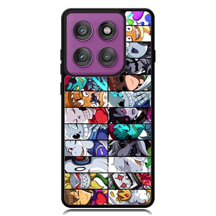 undertale all character X02102 Motorola Moto Edge 2025 | Moto Edge 60 Fusion | Moto Edge 60 Pro Case