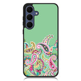 vera bradley green X02093 Samsung Galaxy S25 FE Case