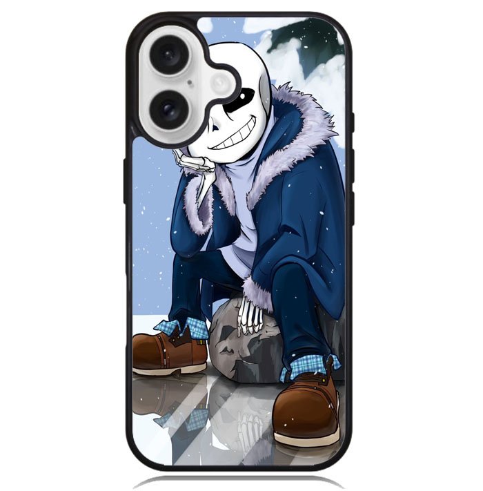 undertale sans cute X02074 iPhone 16 Case