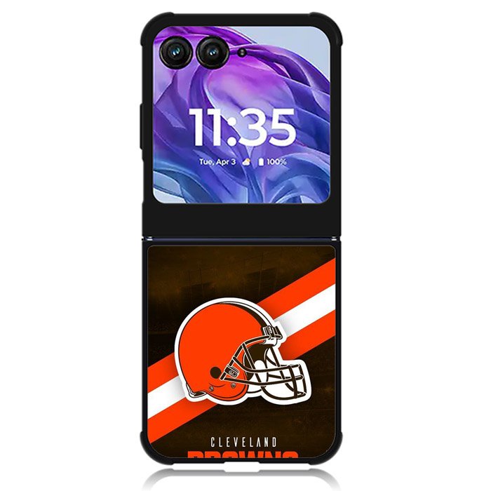 Cleveland Browns 4th Motorola Moto Razr 2024 , Moto Razr 50 Case