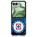 cruz azul Logo X02046 Motorola Moto Razr+ Plus 2024/2025 Case, Motorola Razr 50 Ultra/50s Ultra Case
