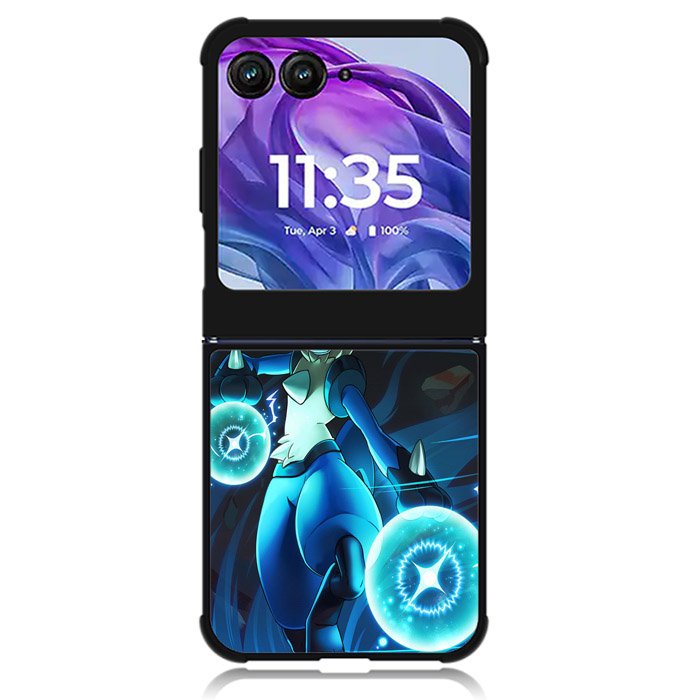 Pokemon Luxury Lucario Motorola Moto Razr 2024 , Moto Razr 50 Case