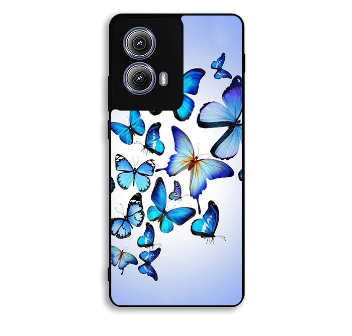 Beautiful Blue Butterfly Motorola Moto Edge 2024 Case FE7073