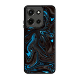 Blue liquid Motorola Moto G 5G 2025 Case FE0252