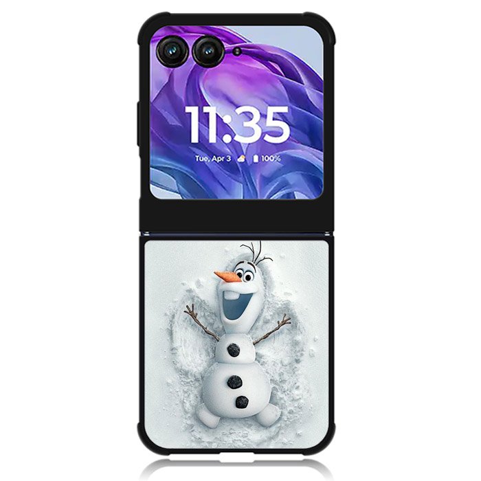Frozen Olaf Motorola Moto Razr 2024 , Moto Razr 50 Case