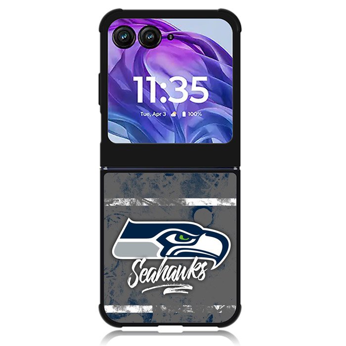 Seattle Seahawks 2nd Motorola Moto Razr 2024 , Moto Razr 50 Case