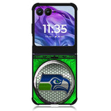 Seattle Seahawks Logo 2nd Motorola Moto Razr 2024 , Moto Razr 50 Case