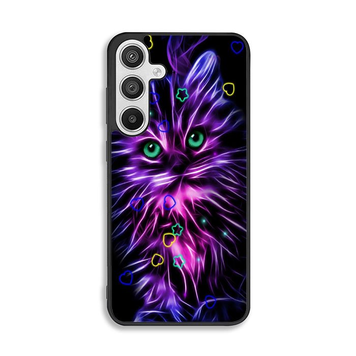 Cat Glow Purple 2nd Samsung Galaxy A26 Case FE7216