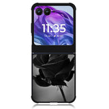 Black Rose Motorola Moto Razr 2024 , Moto Razr 50 Case
