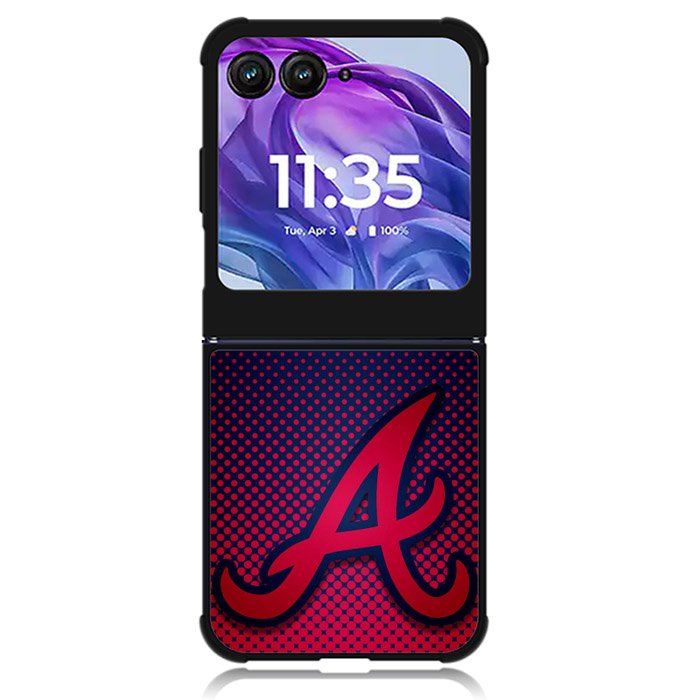 Atlanta Braves 3rd Motorola Moto Razr 2024 , Moto Razr 50 Case