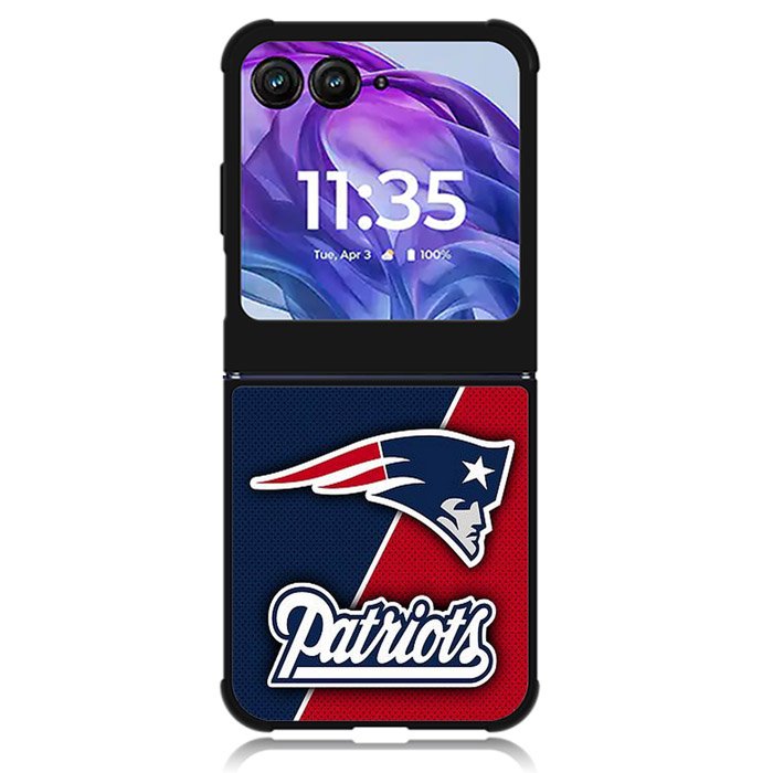 New England Patriots 5th Motorola Moto Razr 2024 , Moto Razr 50 Case